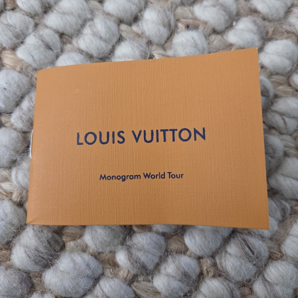 Louis Vuitton Monogram World Tour Booklet Only
